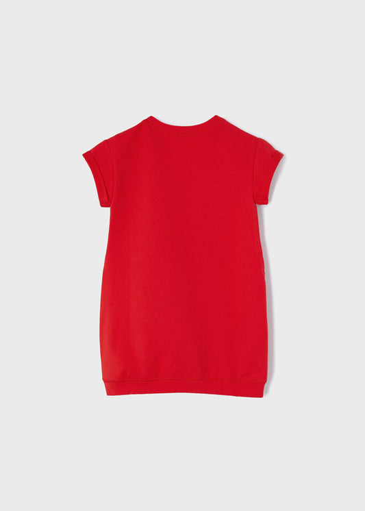 Mayoral Kleid bestickt rot Art. 03942-012