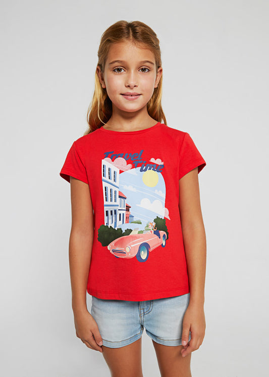 Mayoral T-Shirt kurzarm rot Art. 06037-072