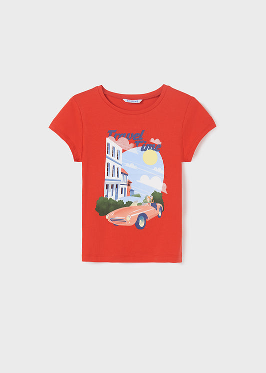 Mayoral T-Shirt kurzarm rot Art. 06037-072