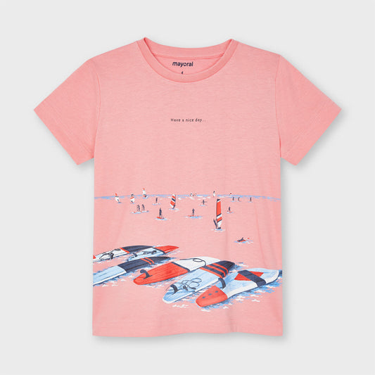 Mayoral Shirt Junge Flamingo Art.3034