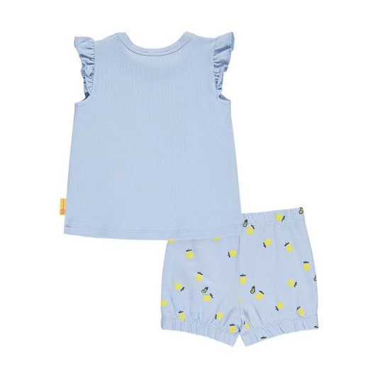 Steiff  Set Shorts+T-Shirt L0021134256043 Brunnera Blue