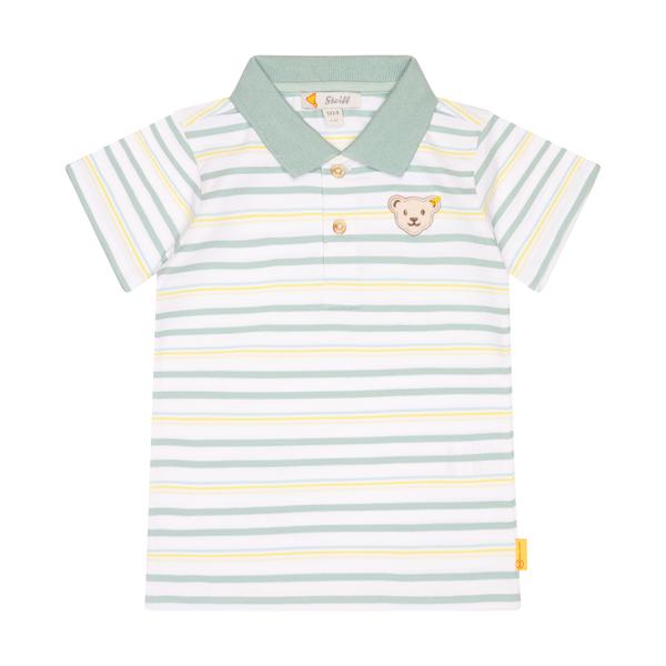 Steiff Poloshirt kurzarm bright white L002311109 1000